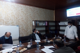 جلسه دفاع از پروپوزال دکتر امین فولادپور دستیار رشته ارتوپدی 